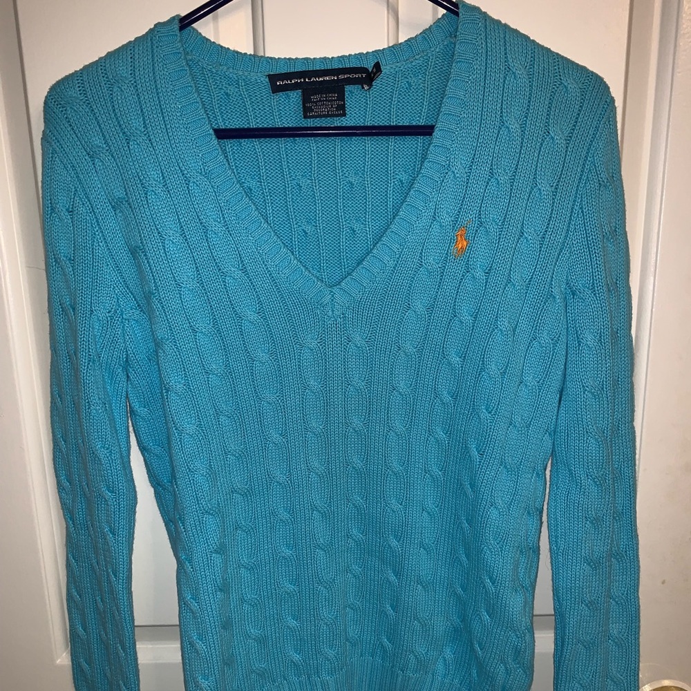 Polo V neck sweater